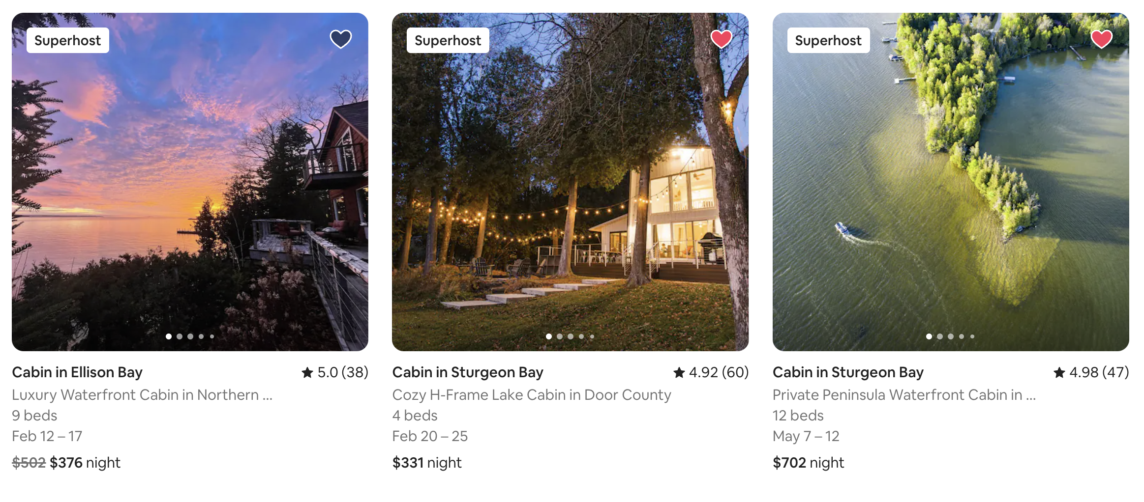 the best Airbnb listing examples