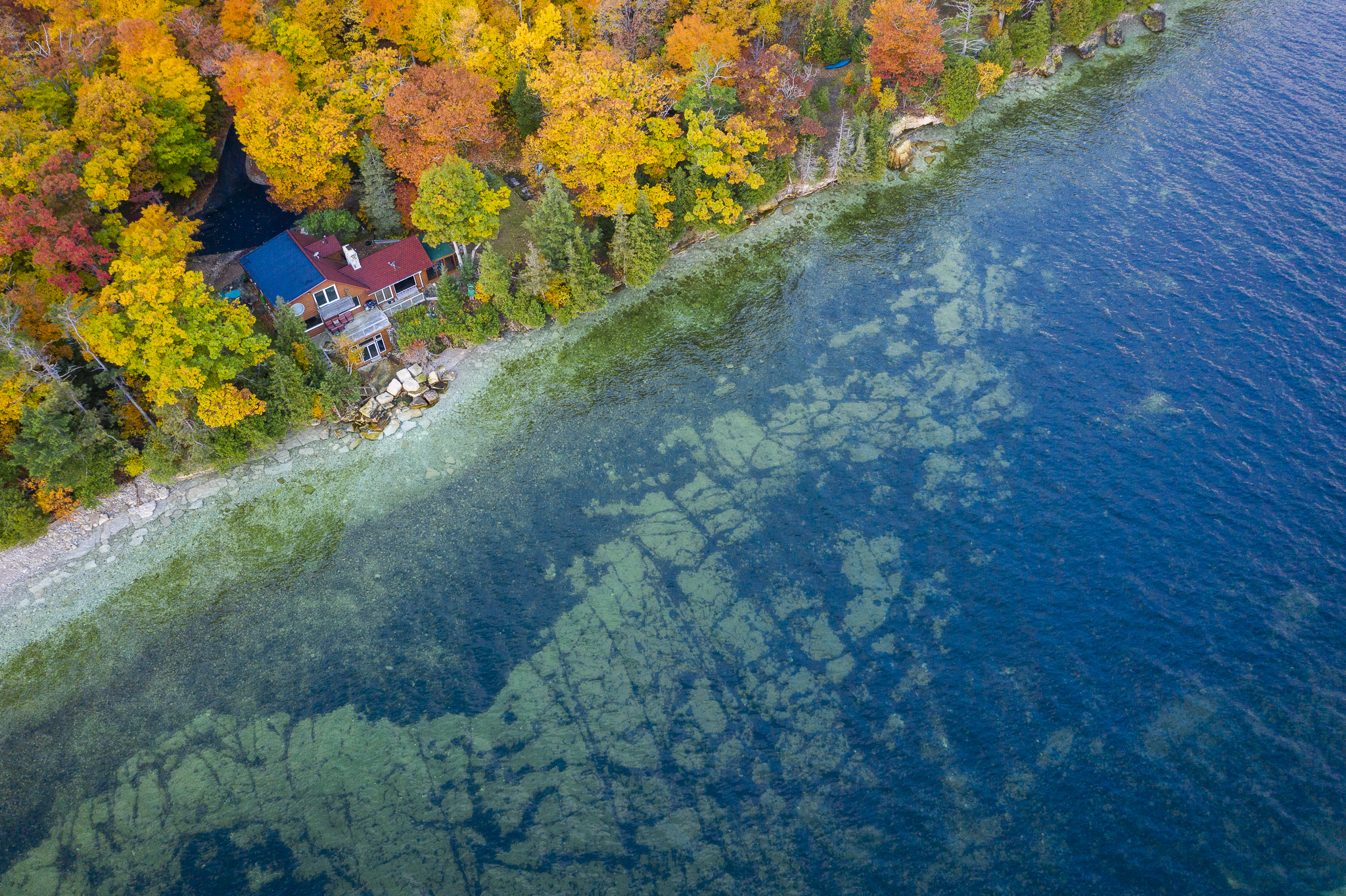 Where to stay in the fall in Door County